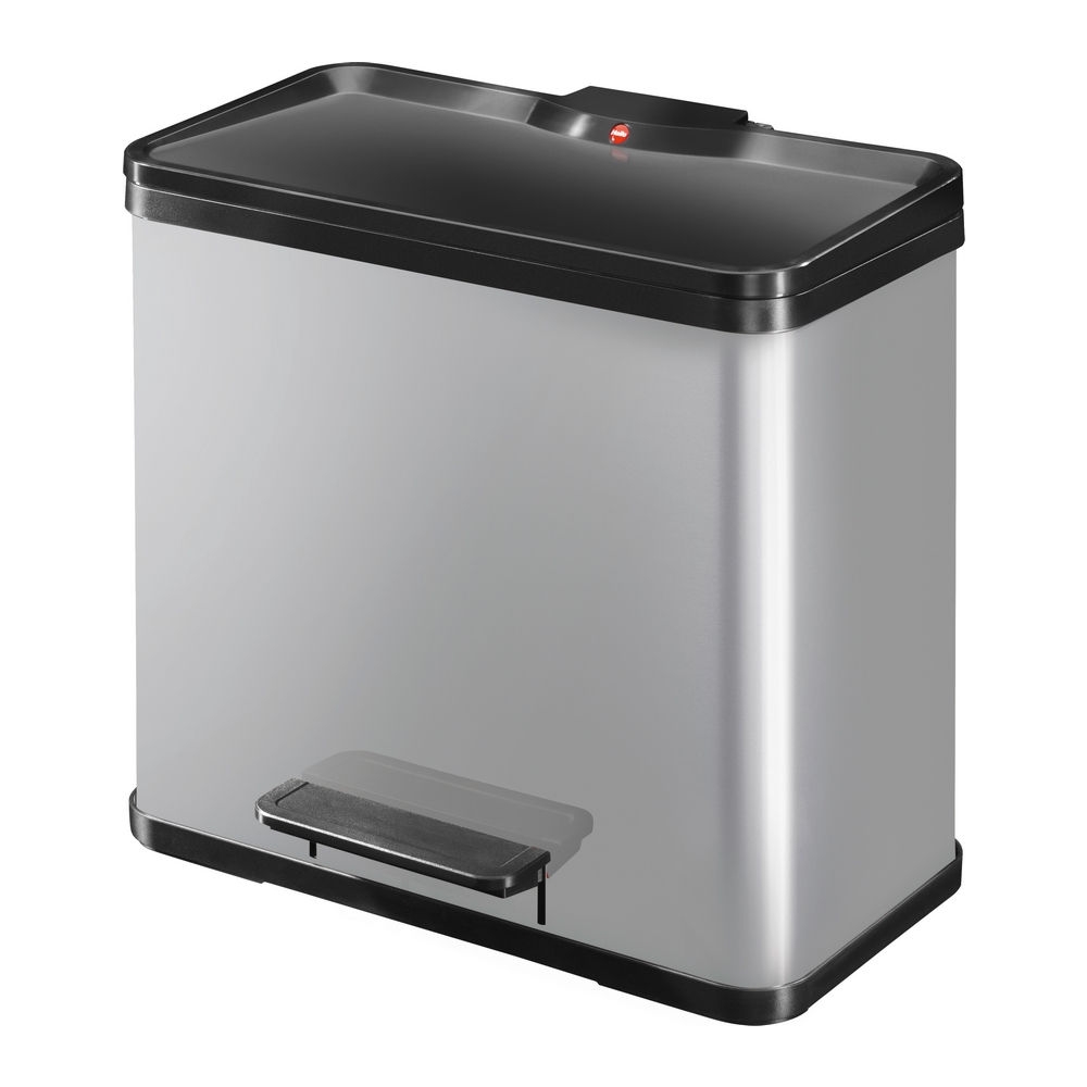 Hailo ├ûko (L) Duo Plus 17 + 9 liter zilver afbeelding