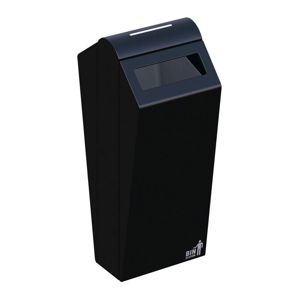 Binsystem Double Bin 120 liter zwart afbeelding