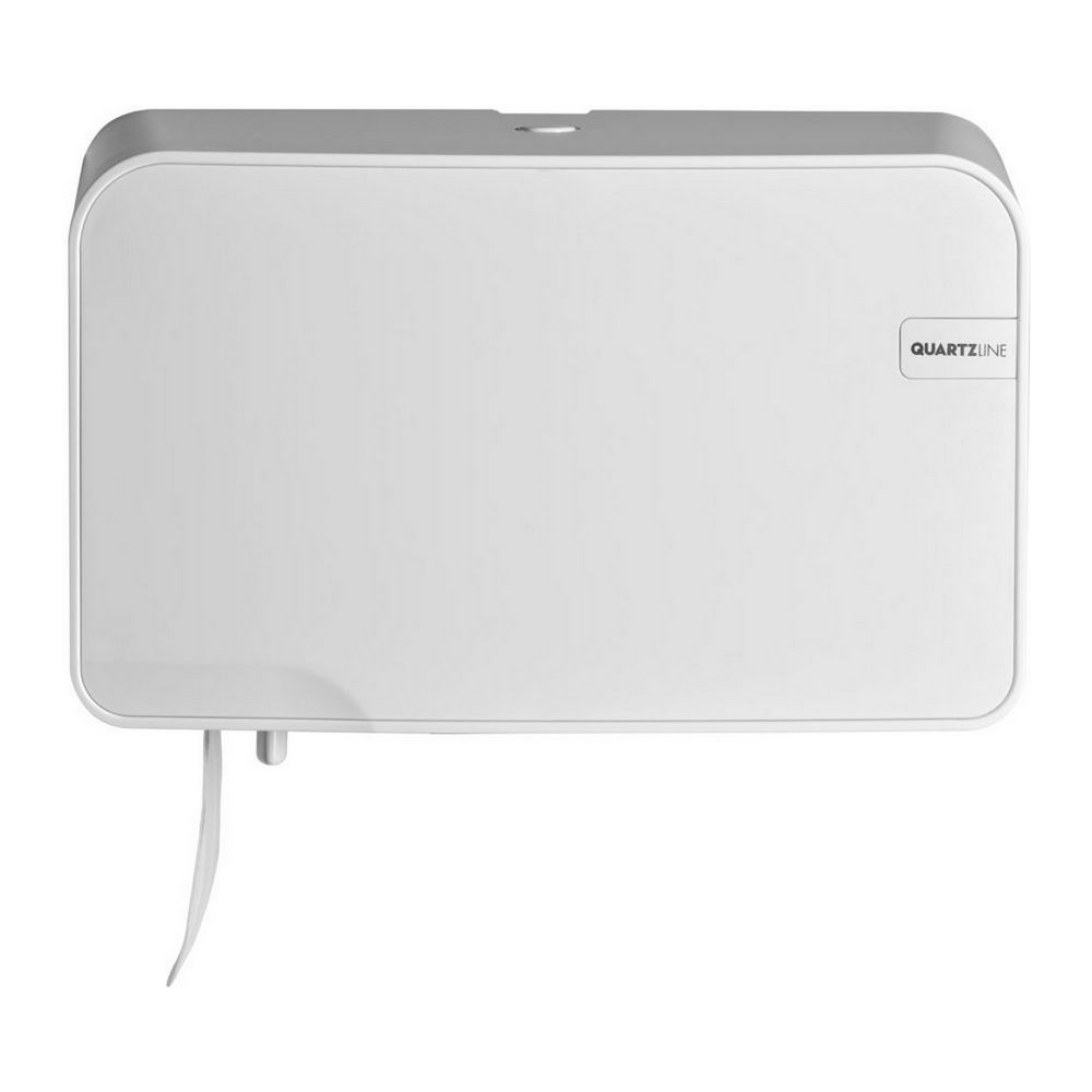 Euro Products &VerticalLine; Quartz &VerticalLine; Duo toiletrolhouder &VerticalLine; Wit