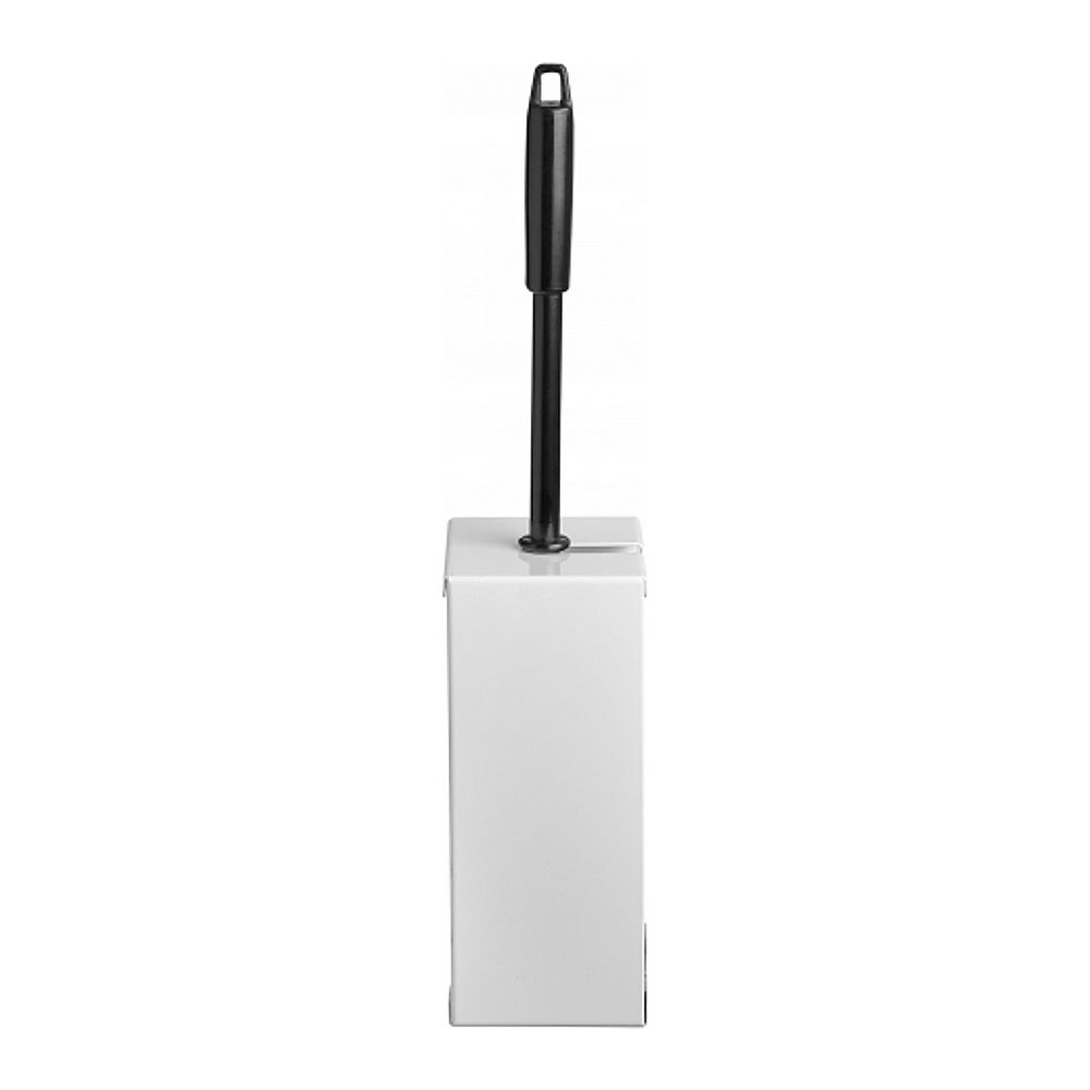 Euro Products | Quartz | Toiletborstelhouder | RVS | Wit afbeelding