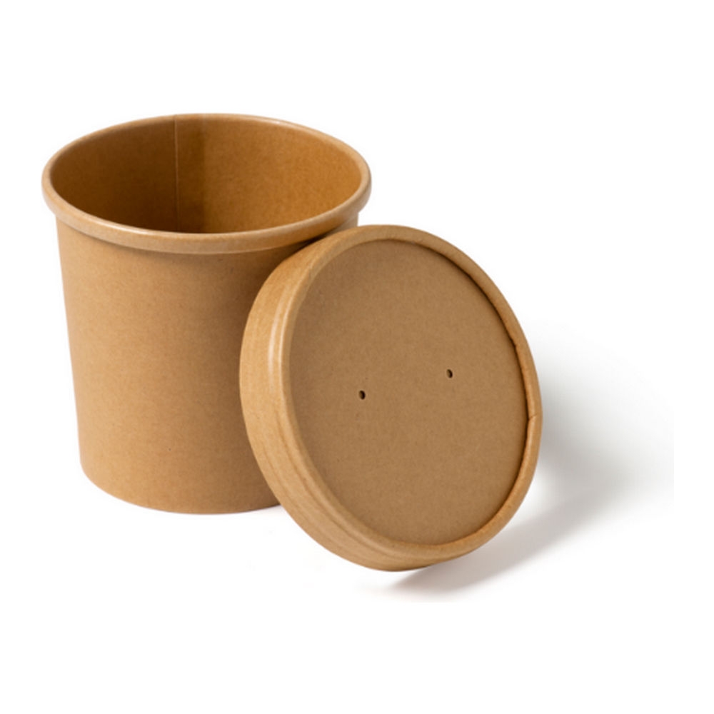 Biodore Soepkom en deksel Kraft 350 ml 20 x 25 stuks afbeelding