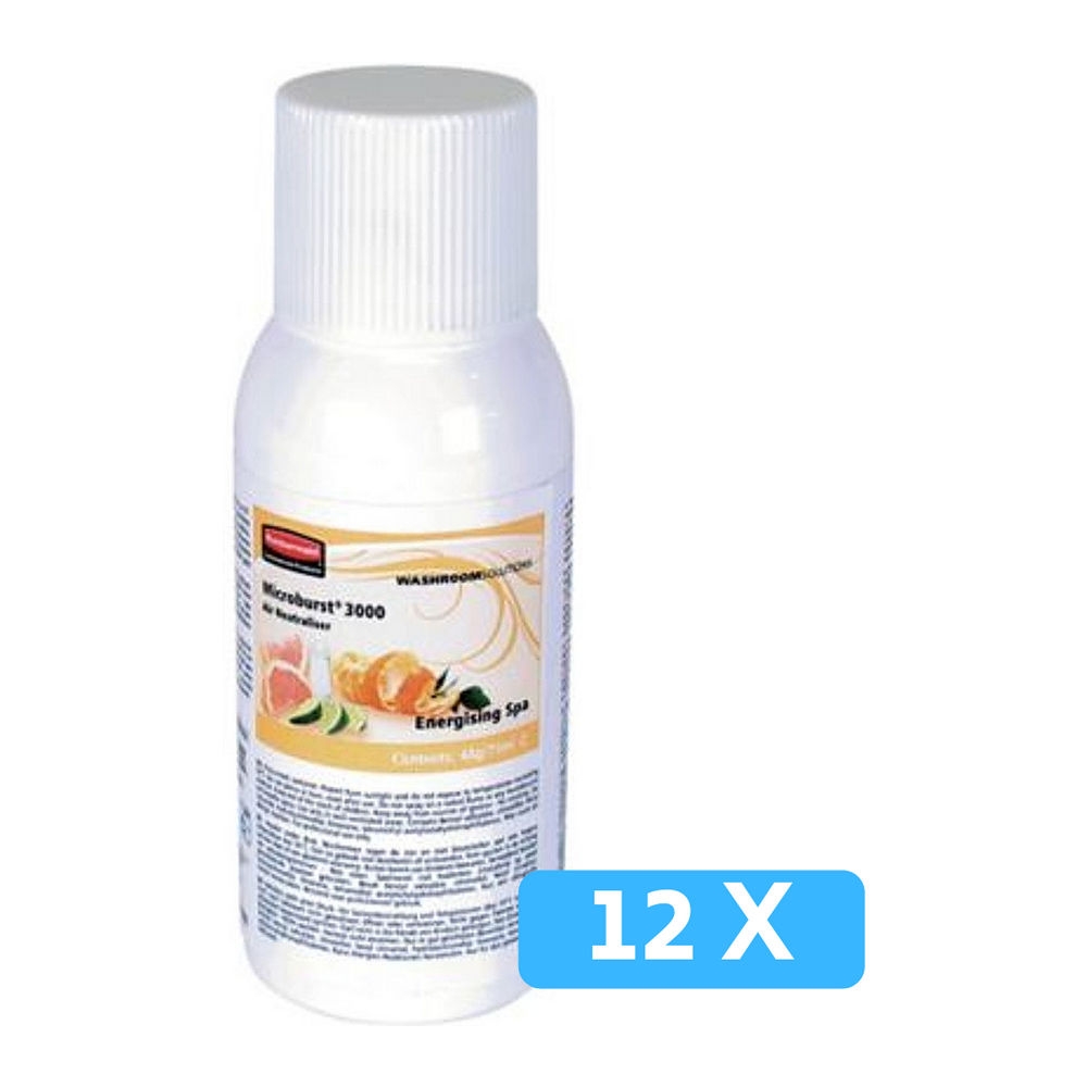 Rubbermaid | Microburst 3000 | Energyzing Spa | Navulling 12 x 75 ml afbeelding