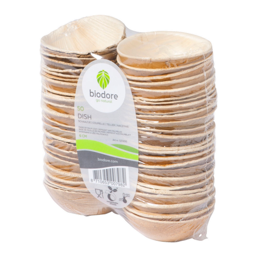 Biodore schaaltje 6 cm 8 x 50 stuks afbeelding