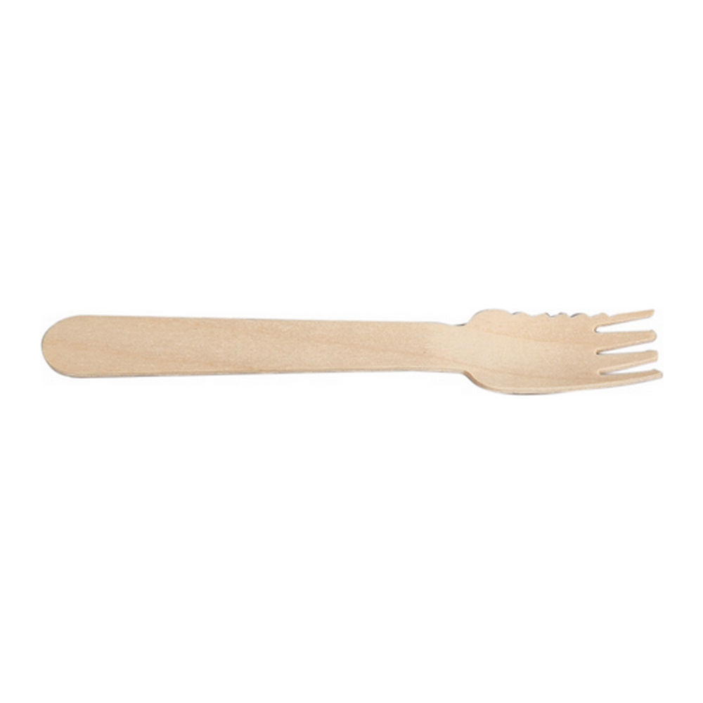 Depa | Houten Snackvork | 135 mm | FSC | 5 x 200 stuks afbeelding