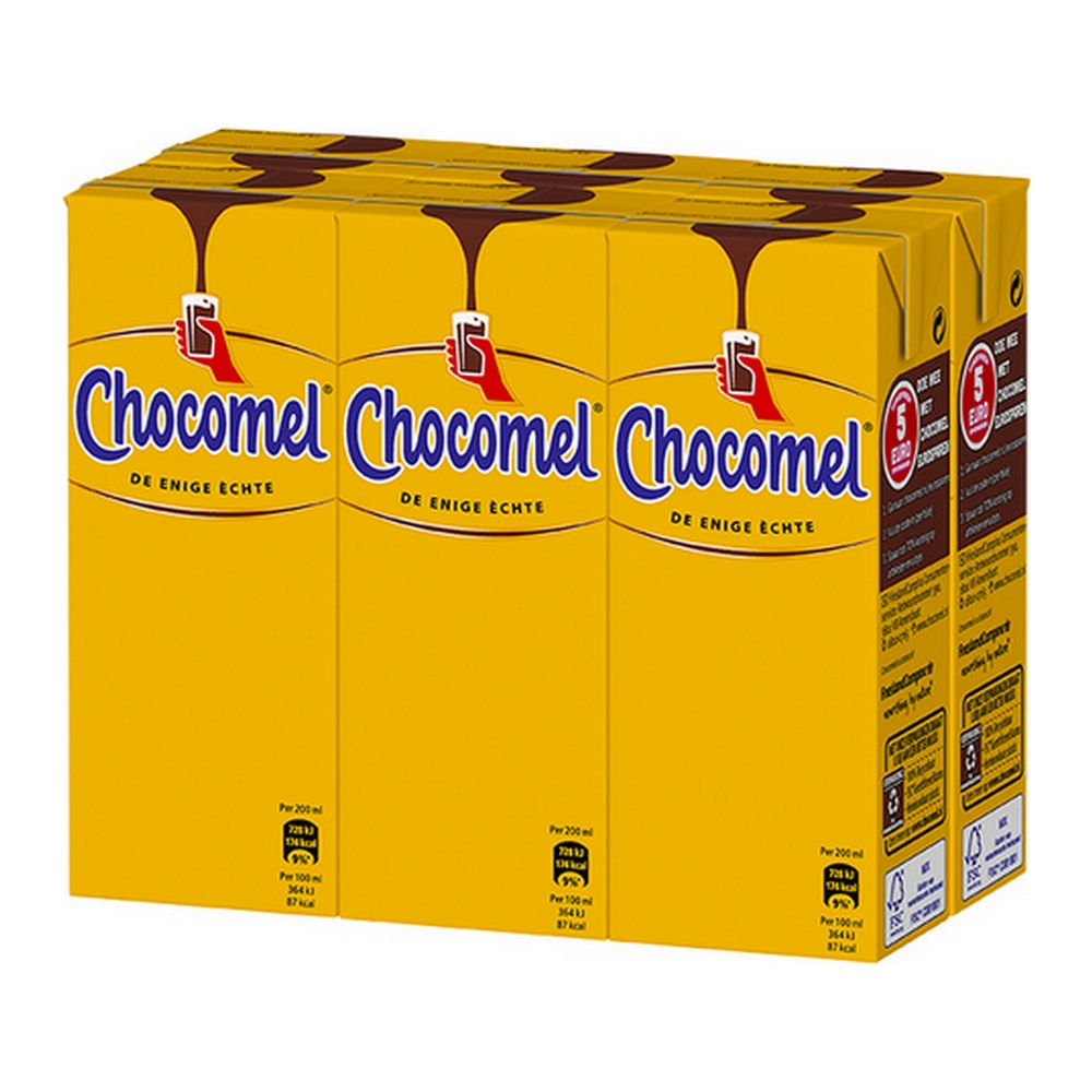 Chocomel | Vol | Mini | 6 x 20 cl | 5 stuks afbeelding