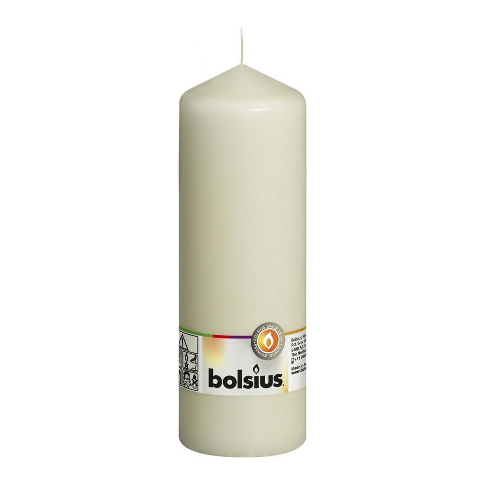 Bolsius | Stompkaars | Ivoor | 6 stuks afbeelding