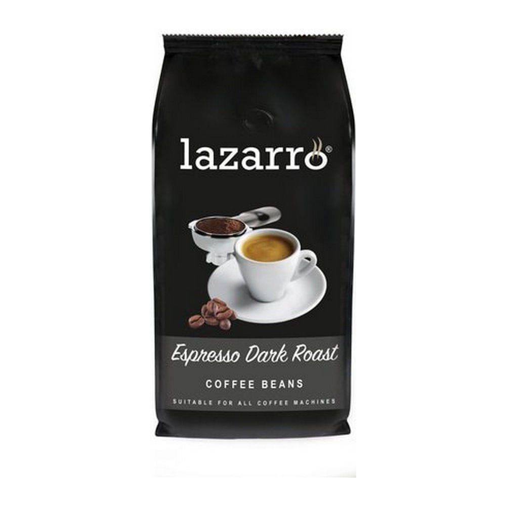 Lazarro  Espresso Dark Roast Bonen - 8x 1 kg