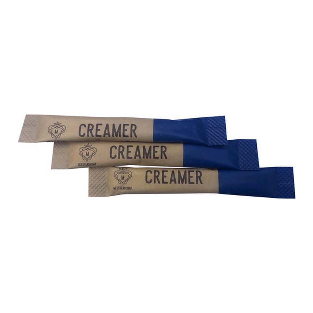 Meesterschap creamerstaafjes dispenserdoos 600 stuks afbeelding