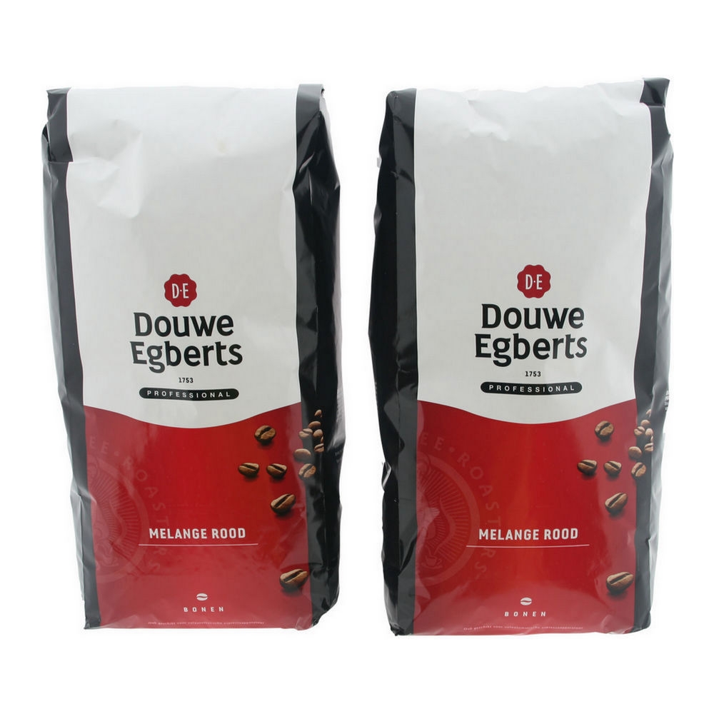 D.E. | Melange | Rood | Bonen | 2 x 3 kg afbeelding