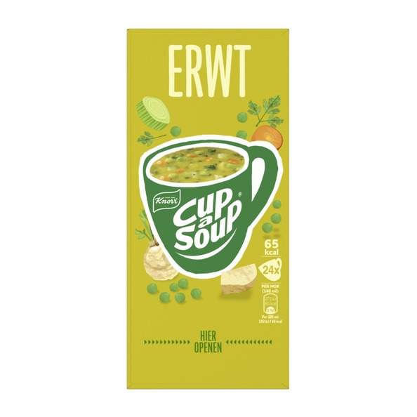 Knorr | Cup-A-Soup Erwt | 24 x 140 ml afbeelding