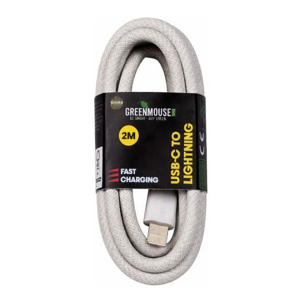 USB-C | Naar Lightning Kabel Woven 2mtr | 5 stuks afbeelding