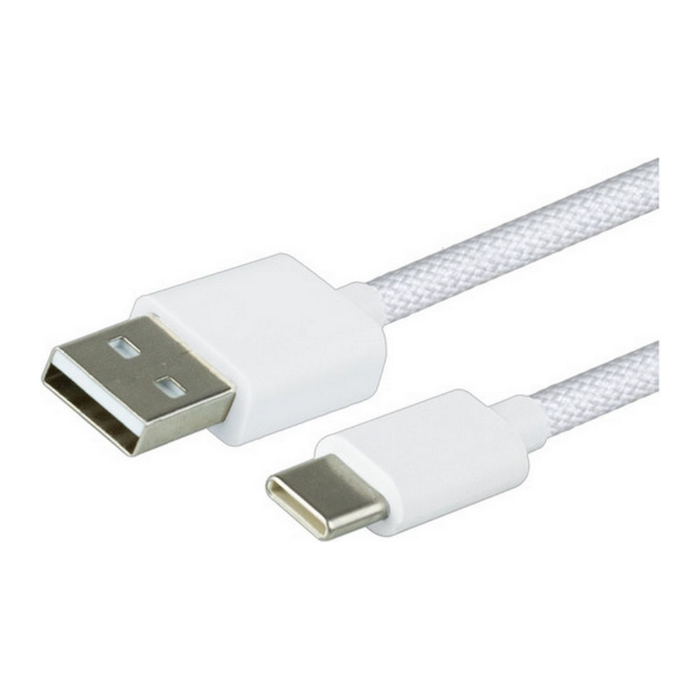 USB-C | Kabel Woven 1mtr | 5 stuks afbeelding