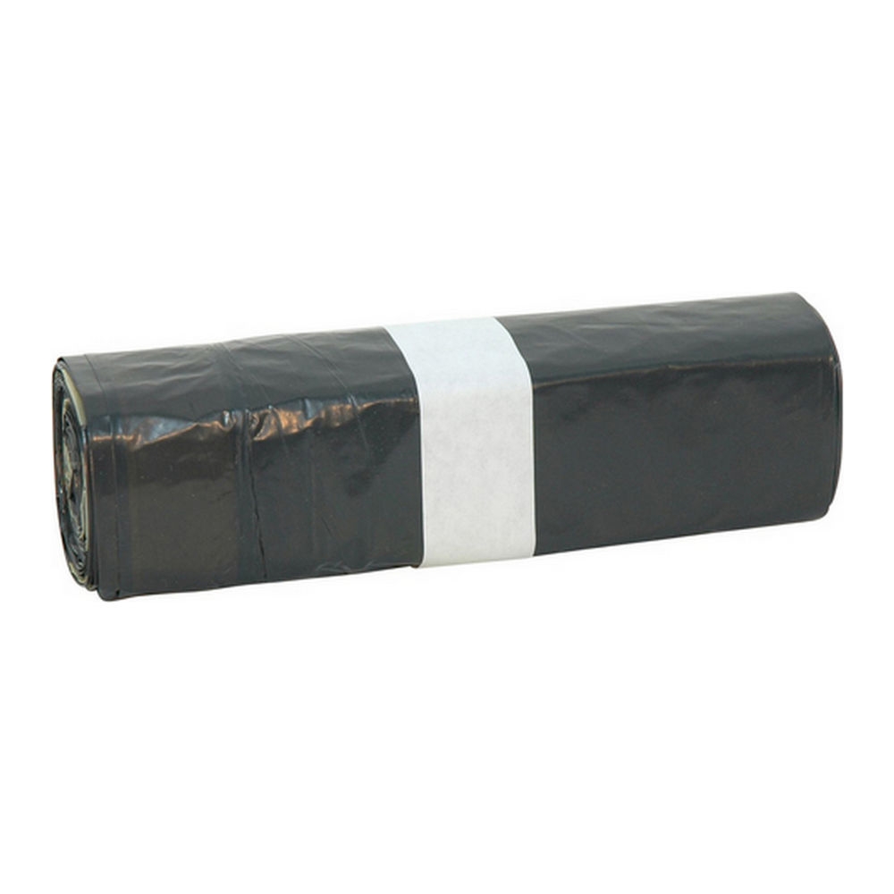Afvalzak 45/ Zwart Met Trekband T25 | 5x45 cm | 500 stuks afbeelding