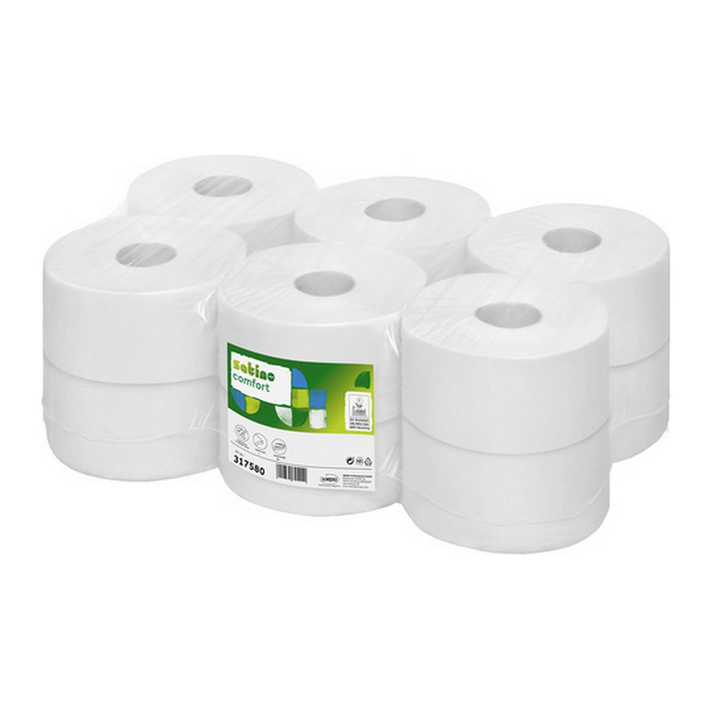 Satino | Hicycle Toiletpapier Centerfeed 180m | 12 stuks