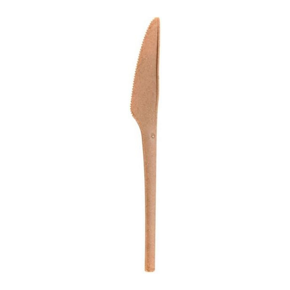 Mes | Bruin 170mm | 50 stuks