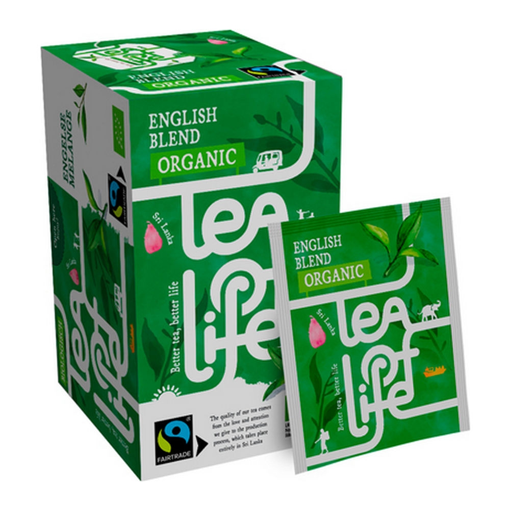 Tea of Life | English Blend | Organic | 25 x 1.5 gram afbeelding