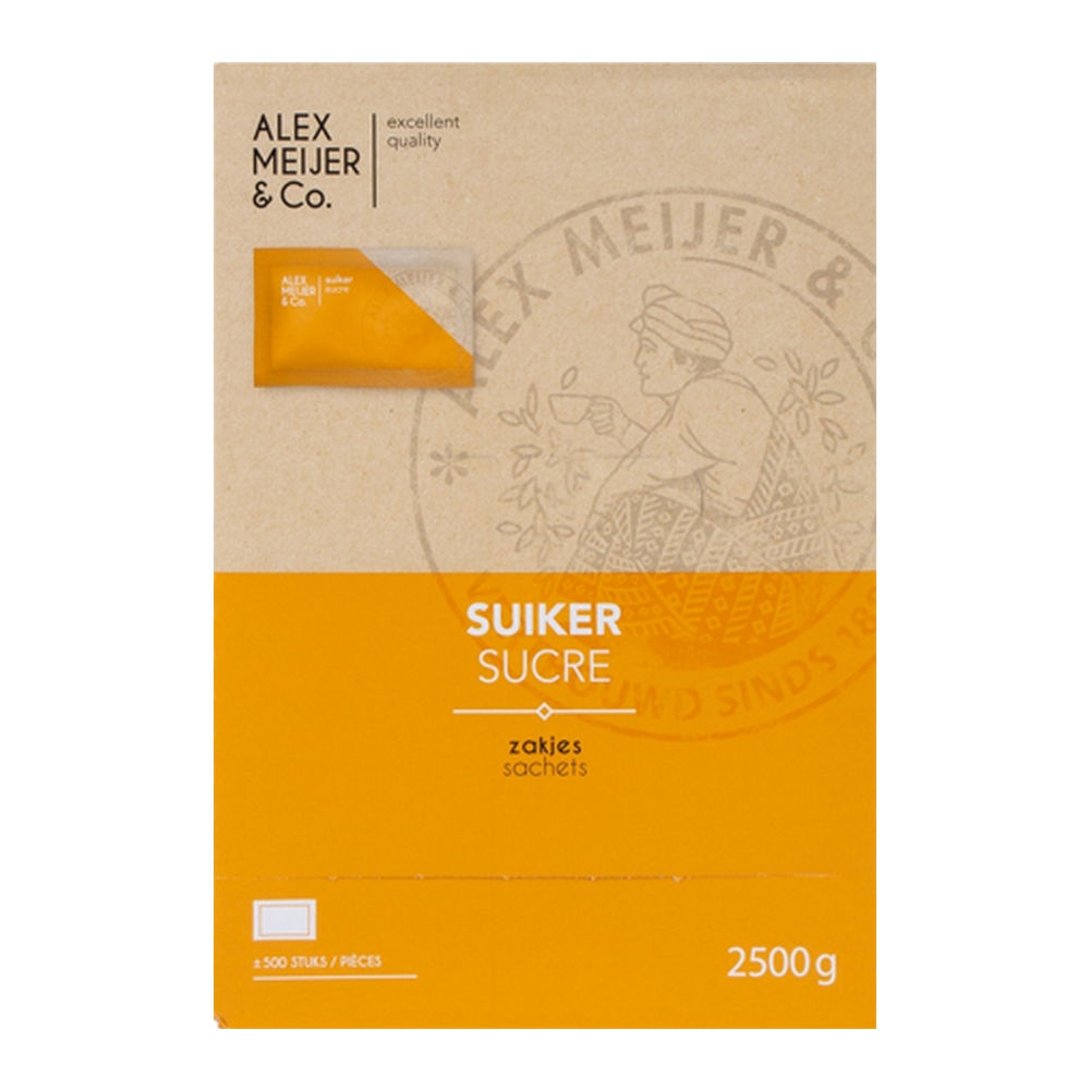 Alex Meijer | Suikerzakjes | 500 Zakjes afbeelding