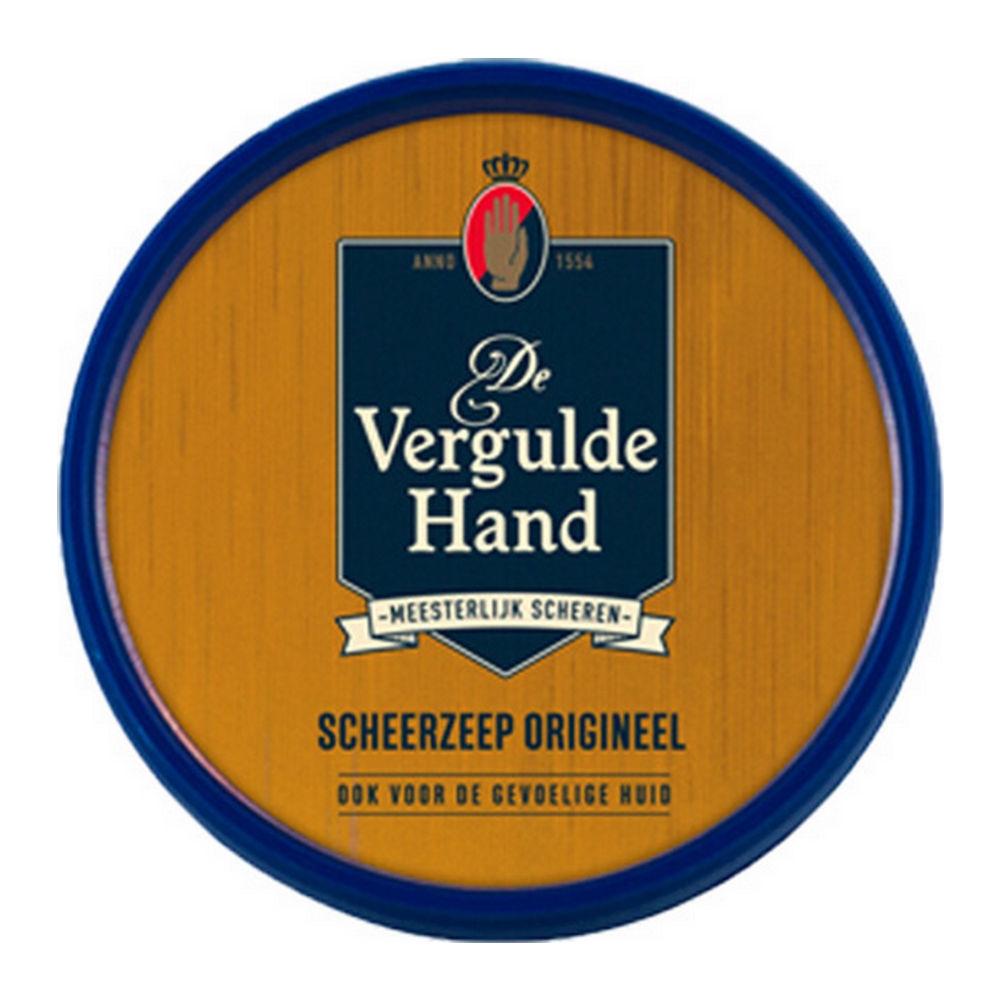 De Vergulde Hand | Orginele Scheerzeeptablet | 75 gram afbeelding