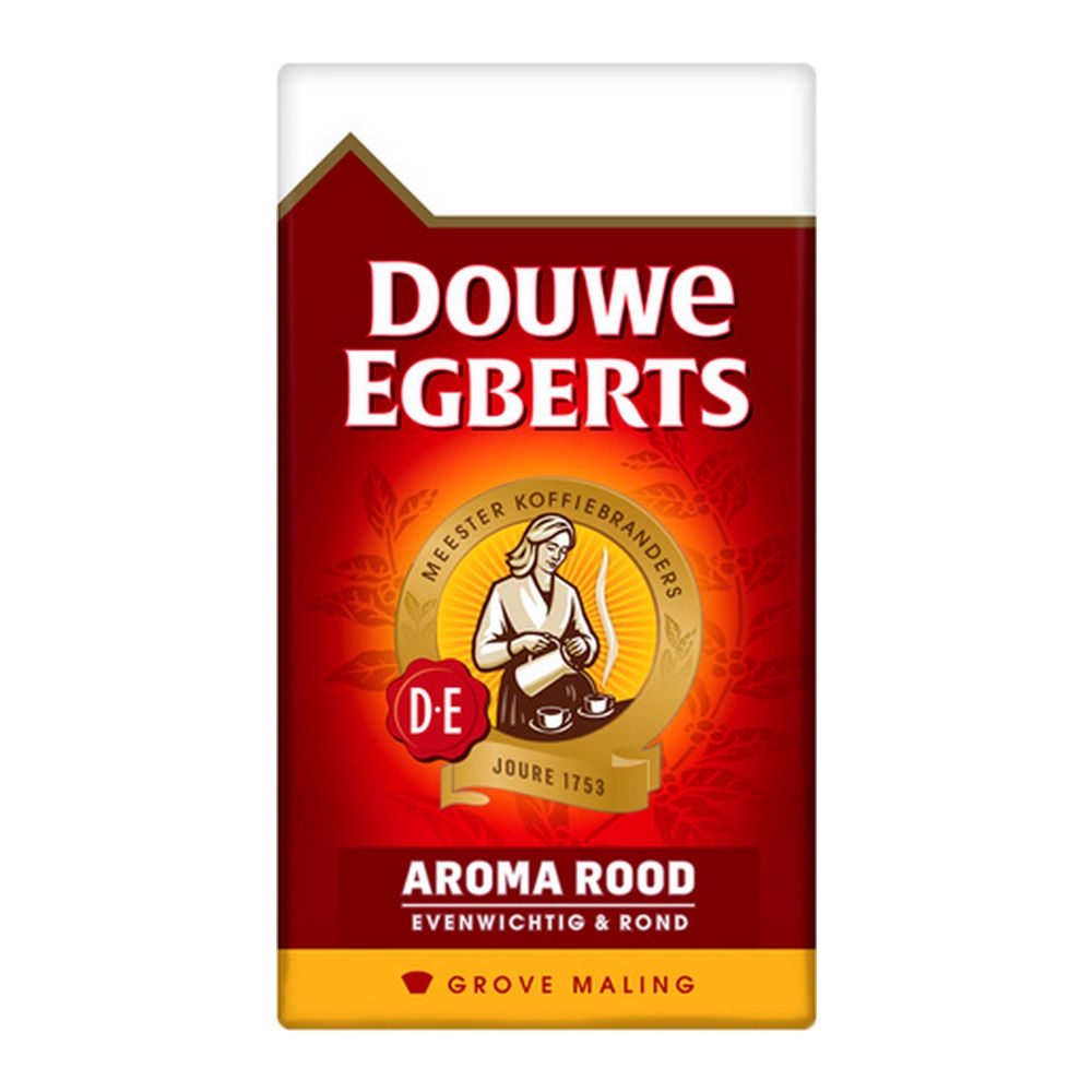 Douwe Egberts | D.E Aroma Rood Grove Maling | 500 gram afbeelding