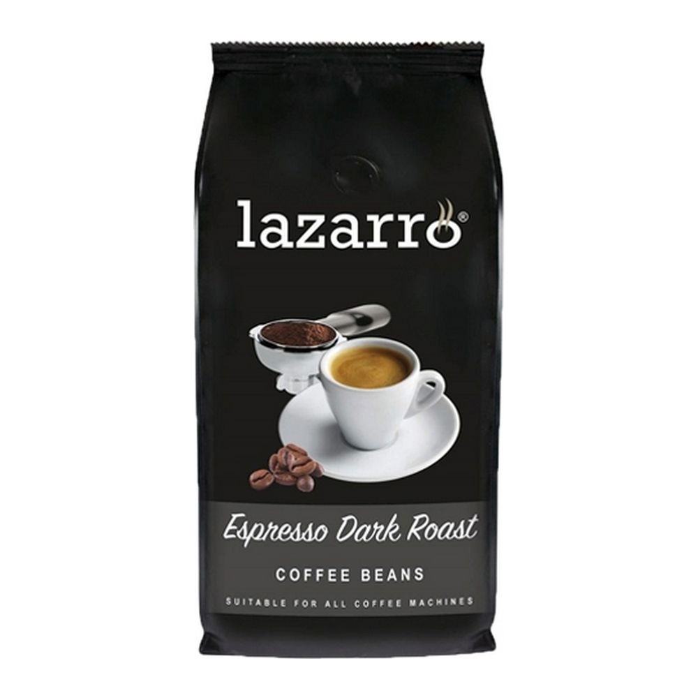 Lazarro | Espresso Dark Roast Bonen | 1000 gram