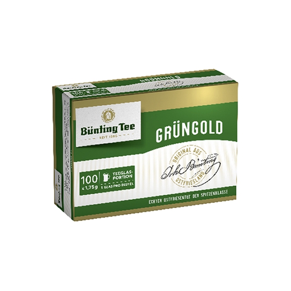 Bunting Tee | Grungold Teebeutel Pak | 10 x 100 stuks afbeelding