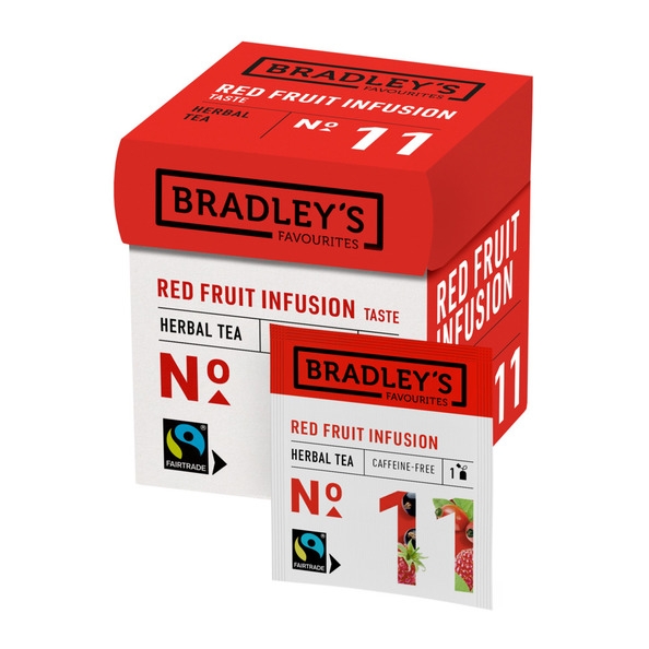 Bradley's | Favourites Red Fruit Infusion | 6 x 12 x 1,5 gram afbeelding