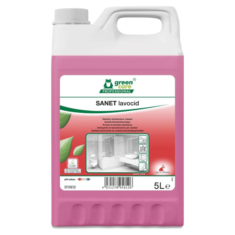 Green Care Professional | Sanet Lavocid Sanitairreiniger | 5 liter afbeelding