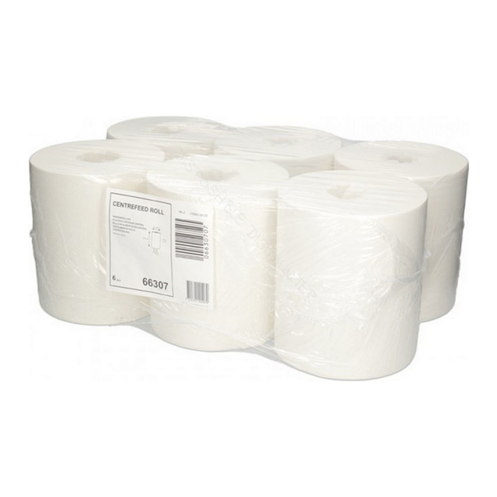 Midi | Poetsrol Coreless 1-lgs 275mtr | 6 stuks