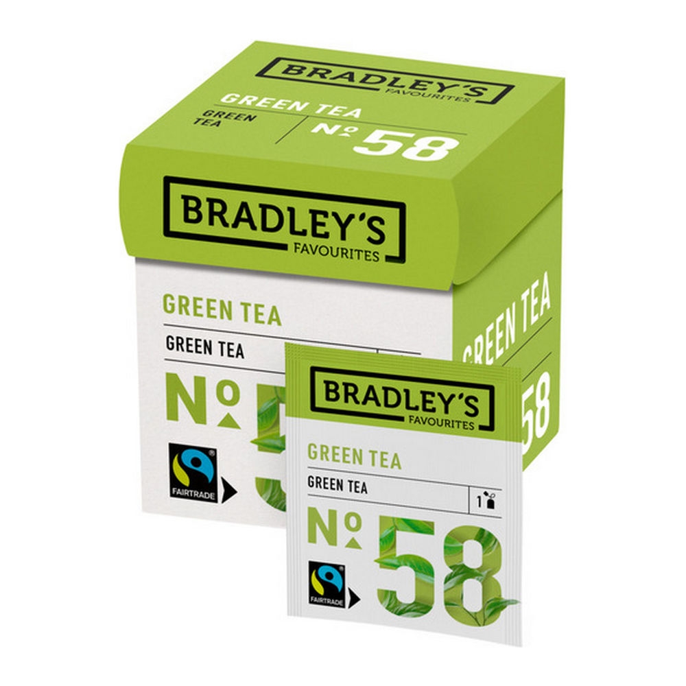 Bradley's | Favourites Green Tea | 6 x 12 x 1,75 gram afbeelding