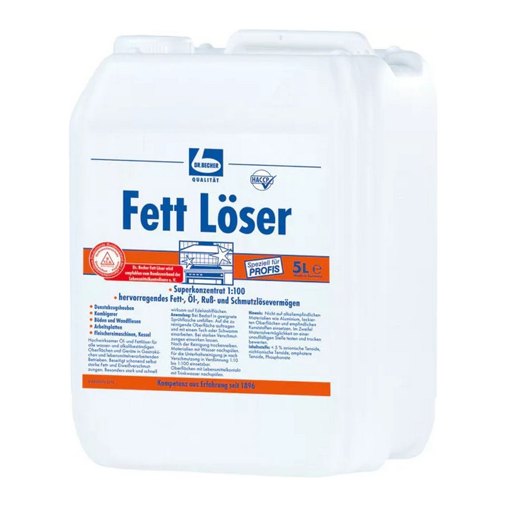 Dr. Becher | Fett-löser | 5 liter afbeelding