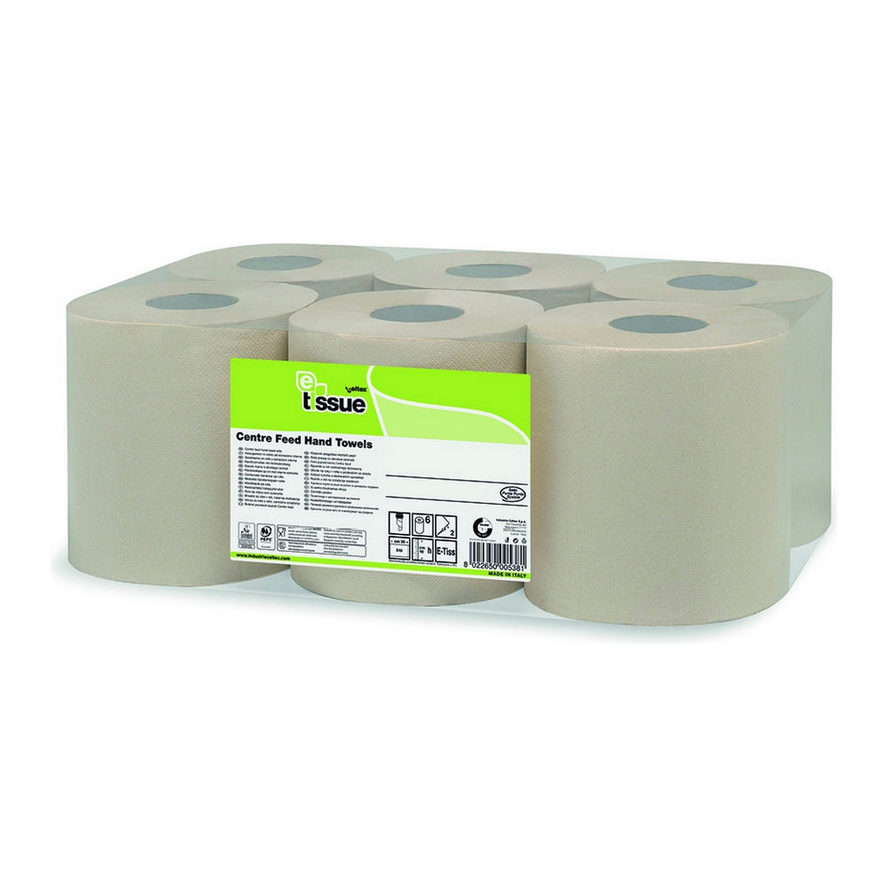 E-Tissue | Midirol 2-laags | 6 x 153 meter afbeelding
