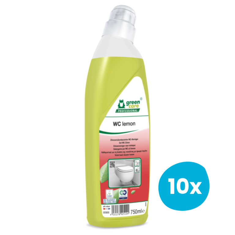Green Care | WC Lemon Gel | 10 x 750 ml