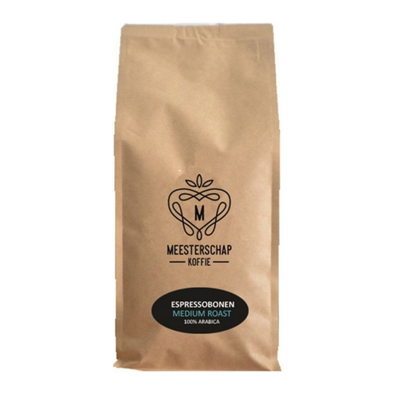 Meesterschap | Espresso koffiebonen | Medium roast | Zak 8 x 1 kg