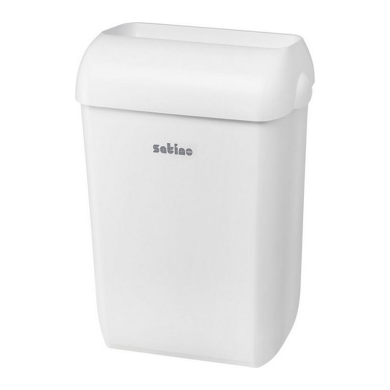 Satino | Afvalbak Wit | 43 liter