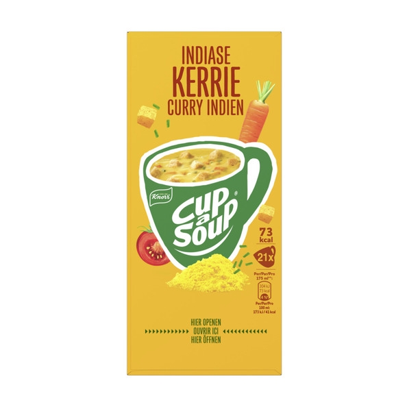 Knorr | Cup-A-Soup Indiase Kerrie | 21 x 175 ml