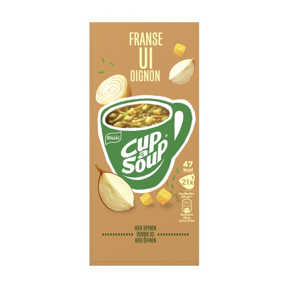 Knorr | Cup-A-Soup Franse Ui | 21 x 175 ml