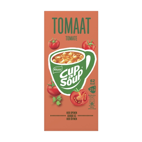 Knorr | Cup-A-Soup Tomaat | 21 x 175 ml