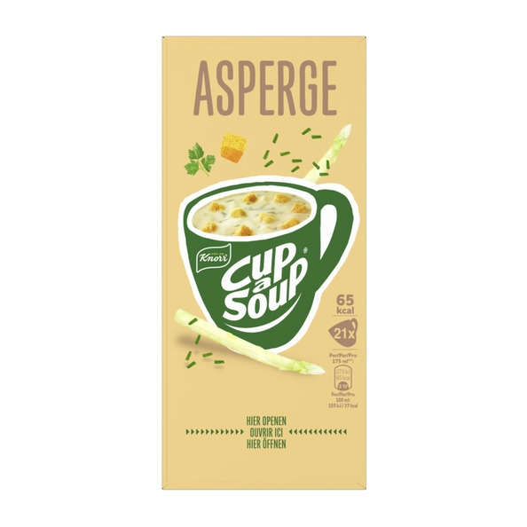 Knorr | Cup-A-Soup Asperge | 21 x 175 ml