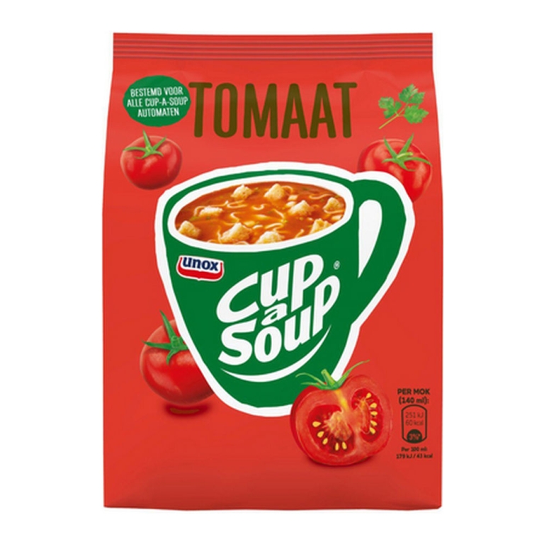 Unox | Cup-A-Soup Vendingzak Tomaat | 40-Porties