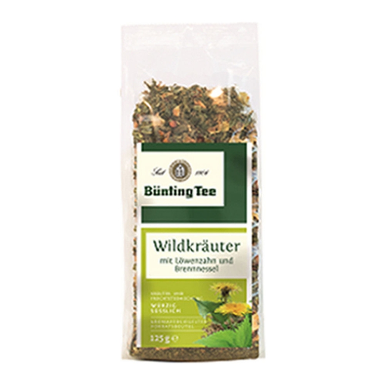 Bünting Tee | Fruchtetee Wildkrauter Zak | 6 x 200 gram