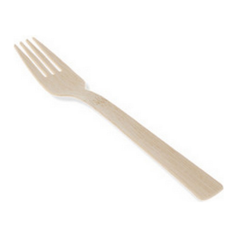 Bamboe | Vork Bio 170mm | 100 stuks