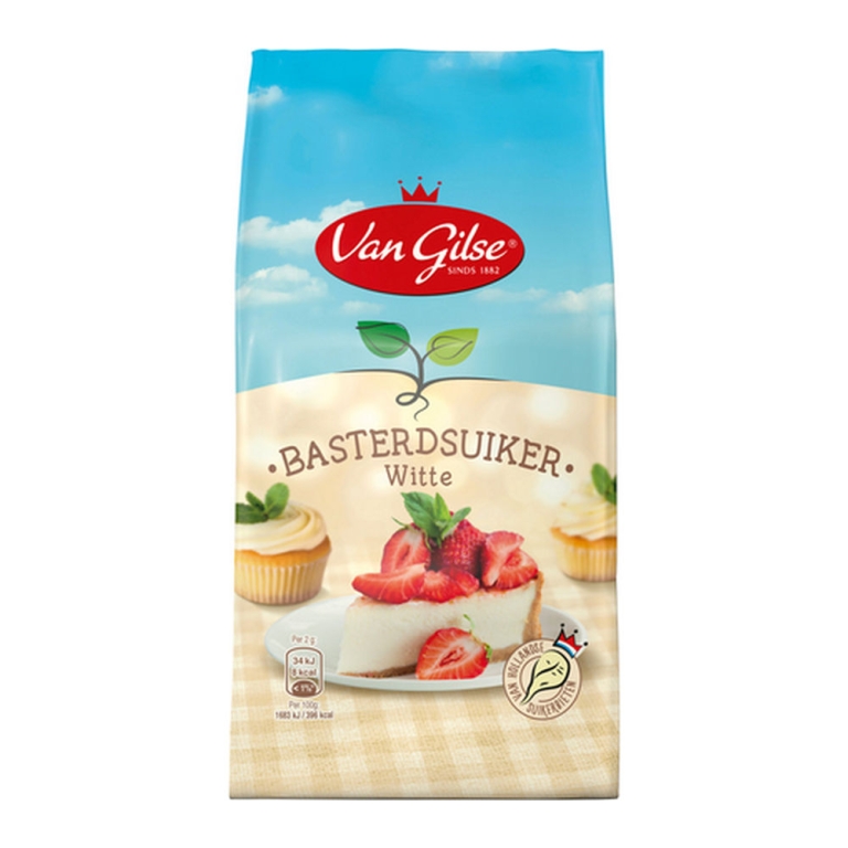 Van Gilse | Basterdsuiker Wit | 12 x 600 gram