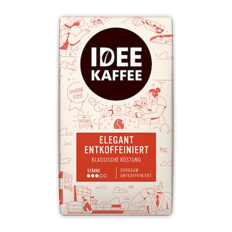 Idee Kaffee | Cafeïnevrij Gemalen Koffie | 500 gram