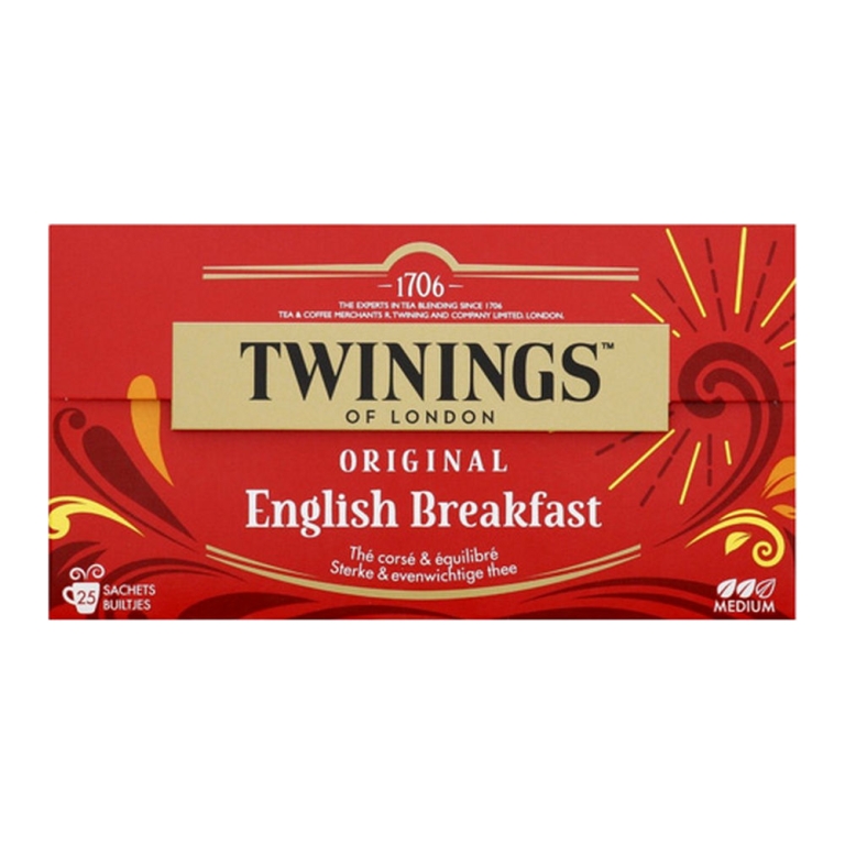 Twinings | English Breakfast Thee | 25 stuks