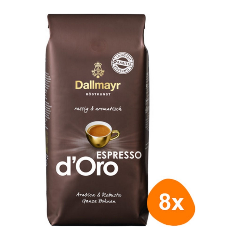 Dallmayr | Espresso d'Oro | 8 x 1000 gram