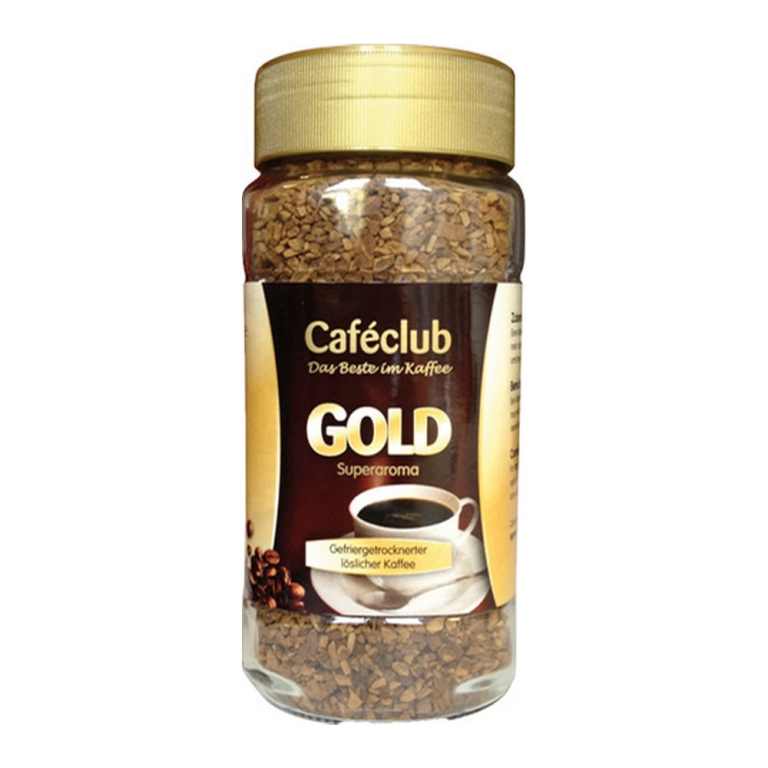Cafeclub | Gold Oploskoffie | 200 gram