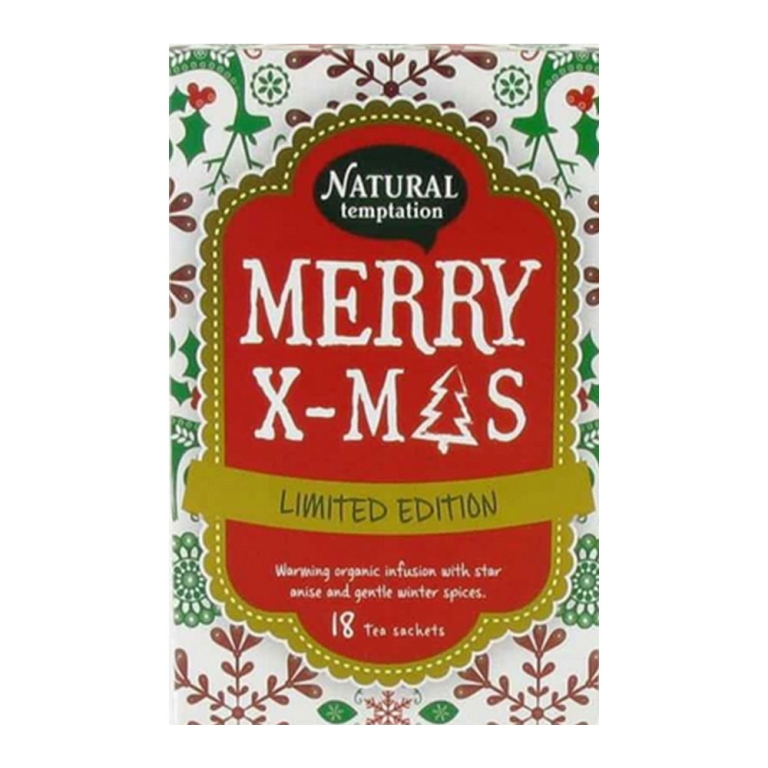 Natural Temptation | Merry X-mas Thee | 18 stuks