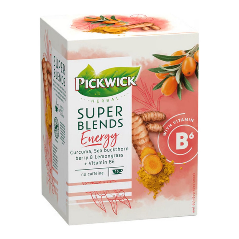 Pickwick | Super Blends Energy | 4 x 15 x 1,5 gram