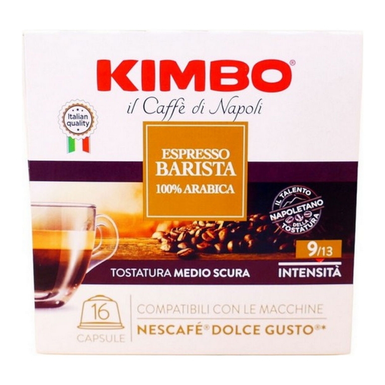Kimbo | Dg Barista 100% Arabica | 6 x 16 cups