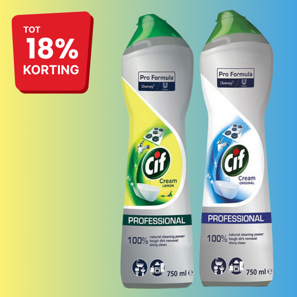 Laat oppervlakken stralen met Cif